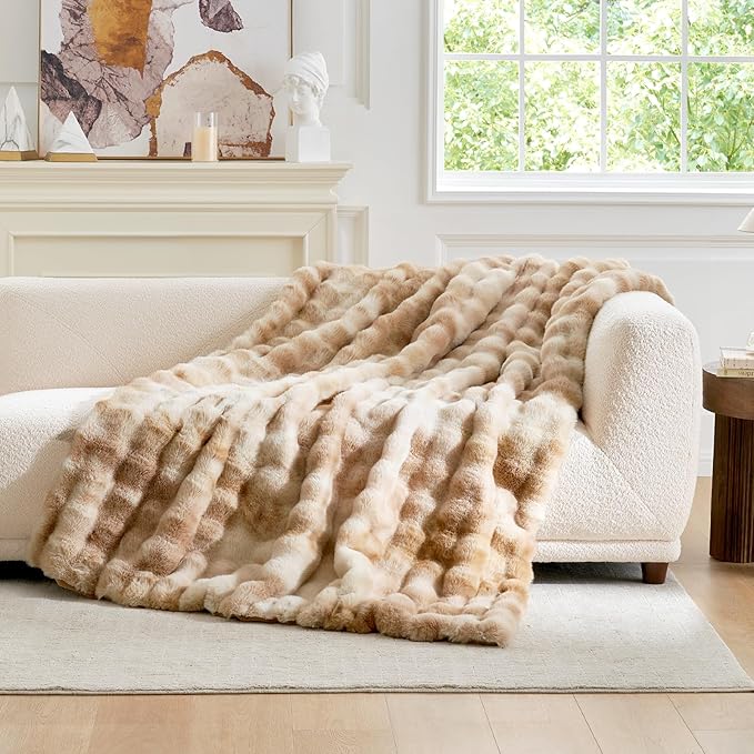 Cozy Bliss Faux Fur Throw Blanket - Image 7