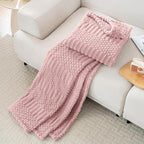 50x70 Inch Pink Throw Blanket - Image 4