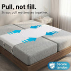 Briliantwerk Twin to King Bed Converter | Smart Bed Bridge | No Slipping