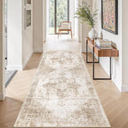 Runner Rug 2x6 Washable Rug, Vintage Boho Medallion Hallway Runner Non-Slip by VECARF
