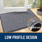 OLANLY Front Door Mat Indoor Outdoor Entrance, Waterproof Heavy Duty Doormat - Image 4
