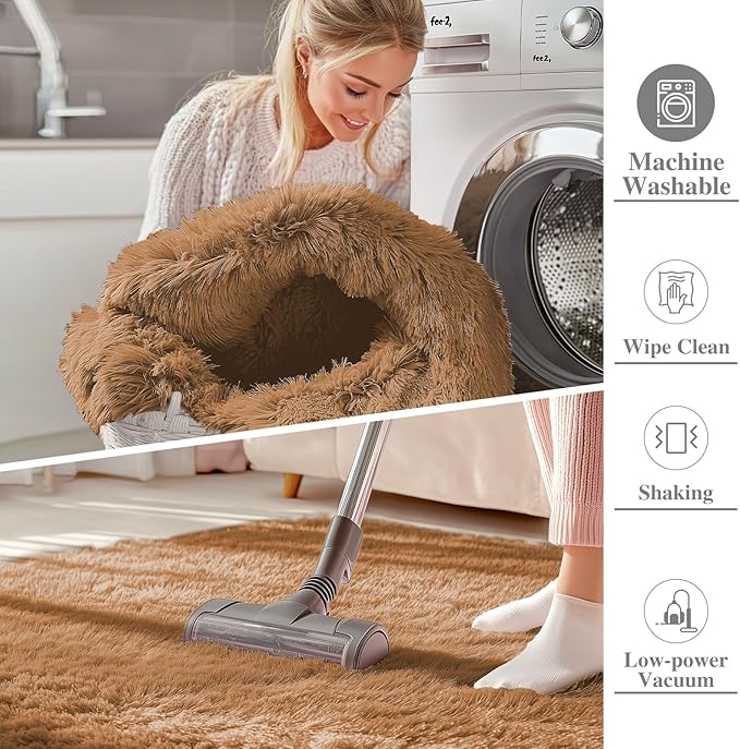 OLANLY 8x10 Machine Washable Large Area Rugs - Image 2