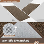 BEQHAUSE Kitchen Rugs 24"x36", Non-Slip Kitchen Mats - Image 4