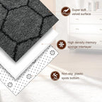 TWINNIS Super Soft Shaggy Rugs Fluffy Carpets, 6x9 Feet, Indoor Modern Plush - Image 2