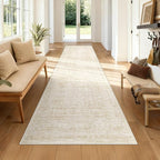 2x8 Washable Runner Rug: Moroccan Geometric Boho Rug Farmhouse Non Slip Stain by VECARF