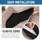H.VERSAILTEX Super Stretch Individual Seat Cushion Covers Sofa Covers Couch - Image 5