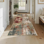 Washable Area Rugs 3x8 Non-Slip Modern Abstract Soft - Image 8