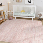 Nakagishi 5X7 Area Rugs Living Room: Washable Large Vintage Rug Neutral - Image 8