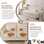 Boho Chenille Couch Cover for Dogs, Non Slip Sofa Cover, Couch Slipcover Covers - Image 3