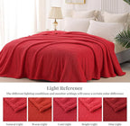 Whale Flotilla King Size Fuzzy Fleece Blanket - Image 9