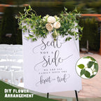 Artificial Plants Greenery Eucalyptus Stems Branches Plant for Home Decor，Faux Rustic Ficus Leaf Floral for Indoor Table Bathroom Bedroom Kitchen Decoration,Real Plastic Eucalytus Wedding Dcor（4PCS)