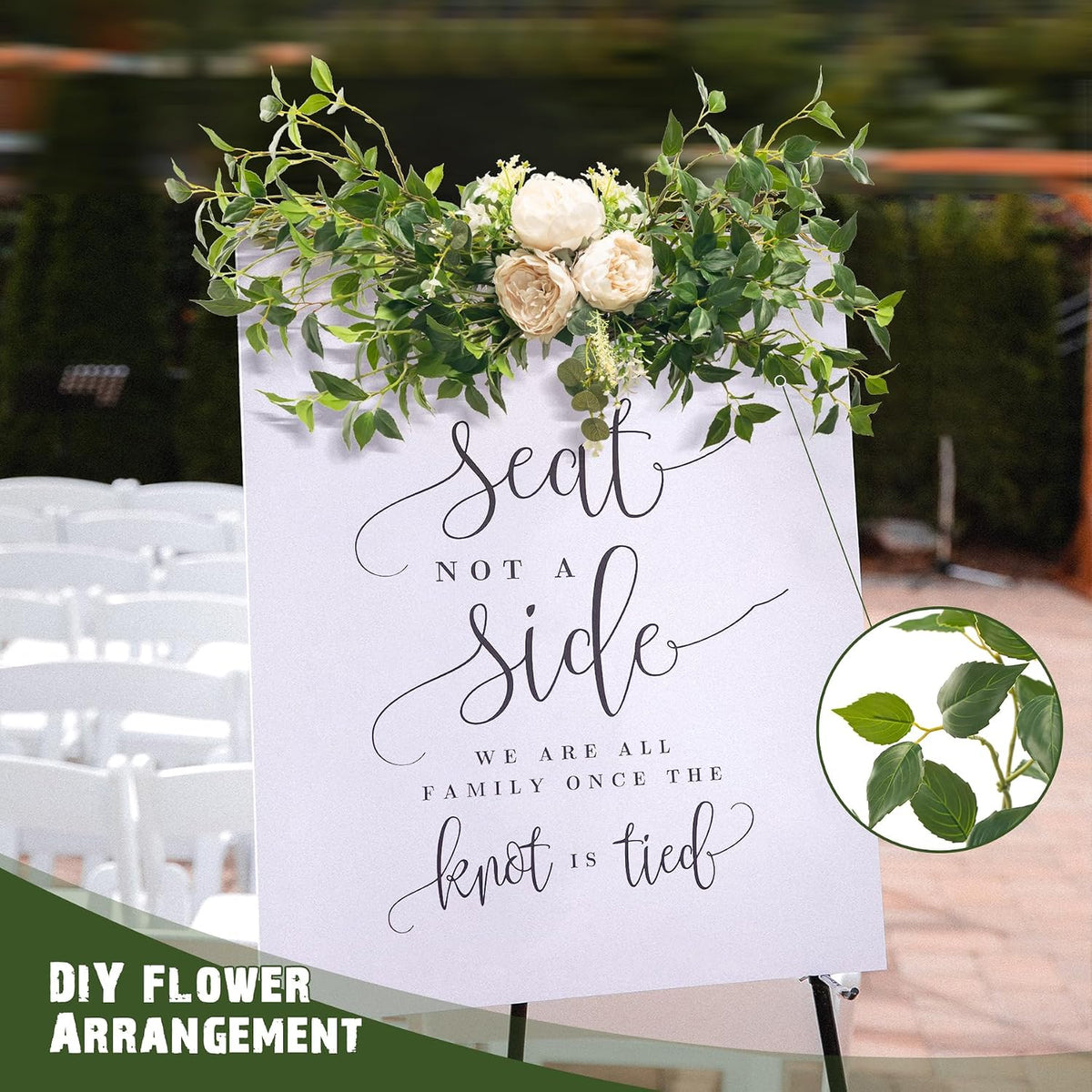 Artificial Plants Greenery Eucalyptus Stems Branches Plant for Home Decor，Faux Rustic Ficus Leaf Floral for Indoor Table Bathroom Bedroom Kitchen Decoration,Real Plastic Eucalytus Wedding Dcor（4PCS)