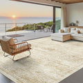 Washable Area Rug 10x14, Large Soft Rugs by Soalmost