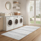 Nakagishi Runner Rug Kitchen Washable Rugs: 2x6 Non-Slip Boho Soft Modern Stain - Image 6