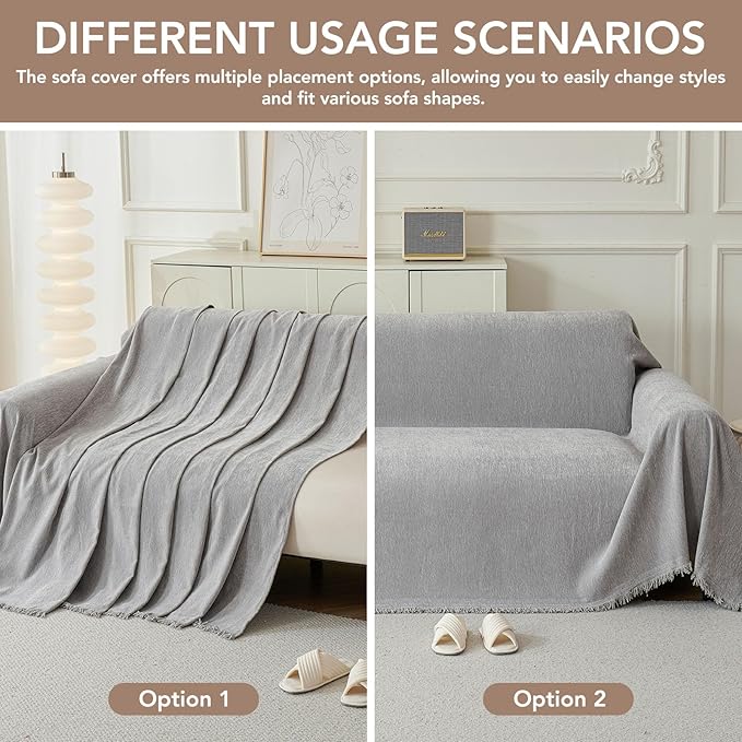 Armchair Couch Cover for Dogs 1 Cushion, Washable Recliner Covers Sofa Protector - Image 5