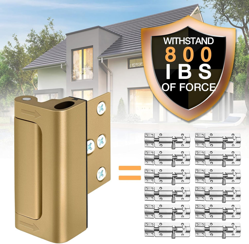Childproof Door Locks for Kids Safety Home Security Door Lock Reinforcement