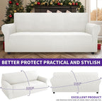 ZNSAYOTX Super Stretch Couch Cover Universal Sofa Covers - Image 2