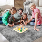Shag Area Rugs for Bedroom Living Room, 8X10 Ultra Soft Fluffy Area Rugs for - Image 3