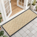 OLANLY Front Door Mat Indoor Outdoor Entrance, Waterproof All-Season, by OLANLY