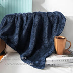 Exclusivo Mezcla Plush Fuzzy Fleece Bed Blanket Twin Size, Super Soft, Fluffy - Image 6