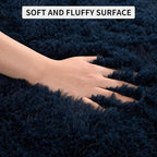 Tepook Fluffy Large Rugs for Living Room, Area Rug 6x9 Soft Carpet for Bedroom - Image 7