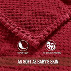 Exclusivo Mezcla Fleece Bed Blanket Queen Size, Super Soft and Warm Blankets - Image 8