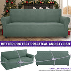 ZNSAYOTX Super Stretch Couch Cover Universal Sofa Covers - Image 2