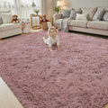 Rugs for Living Room 6x9, Alfombras para Salas Shag Large Plush Soft Area Rug by Junhejiamei