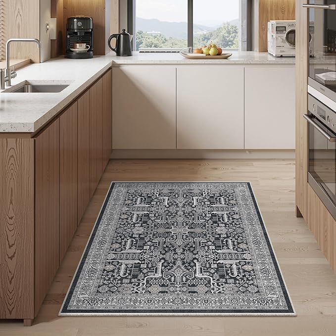 Washable 2x3 Entryway Area Rug - Image 9