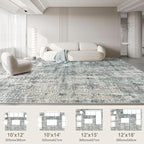 UERMEI 10x12 Area Rug Living Room Rugs - Image 2