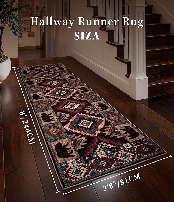 Western Runner Rug 2'8"x8' - Image 2