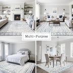 Washable Rugs 8x10 Area Rugs for Living Room, Rugs for Bedroom, Large Carpets - Image 5