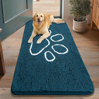 Smiry Dog Door Mat for Muddy Paws, Absorbent Dirt Trapper Non Slip Quick Dry by Smiry