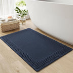 RESARE Waffle Bath Mat, Super Absorbent Non Slip, Machine Washable, Ultra Soft by Resare