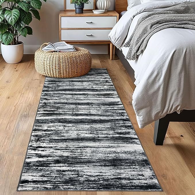 KOZYFLY Modern Abstract Kitchen Runner Rug, 2x6 Washable Rug Runner Non-Slip - Image 7