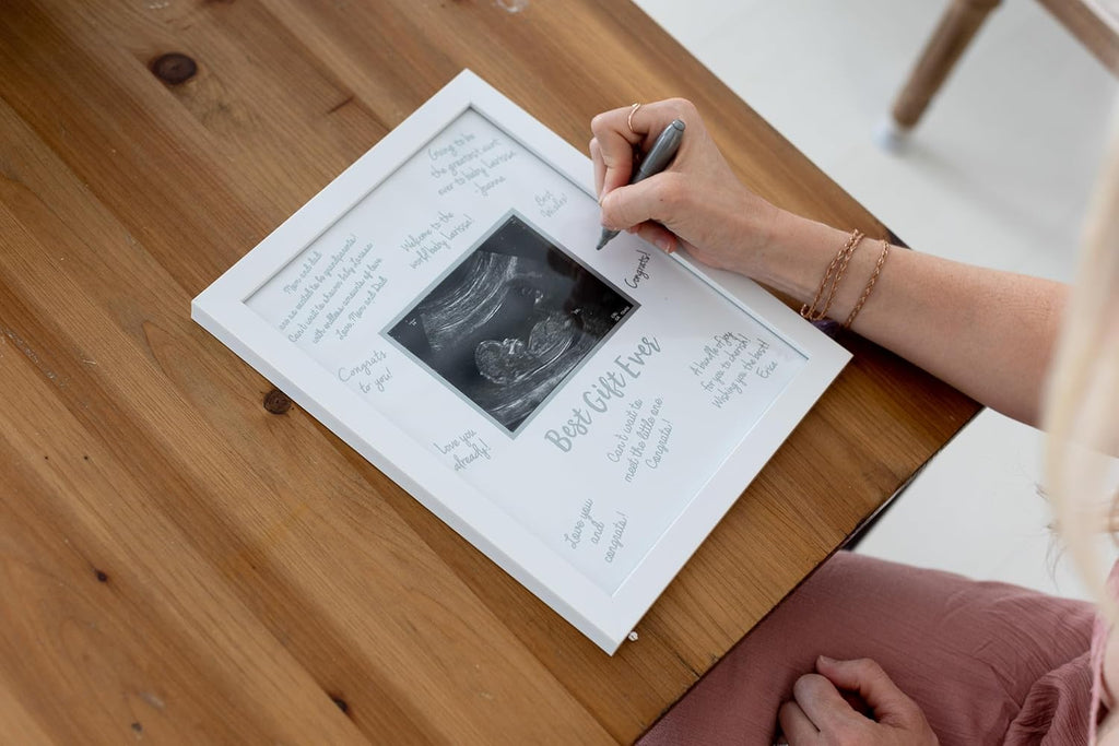 Guest Signature Sonogram Keepsake Frame