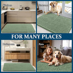 OLANLY Dog Door Mat for Muddy Paws 54x24, Absorbs Moisture and Dirt, Absorbent - Image 8