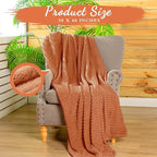 Buryeah 12 Pcs Flannel Throw Blanket Bulk 50 x 60 in Sleepover Blanket Outdoor - Image 3