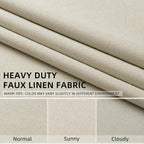 ChrisDowa Birch Blackout Curtains 45 Inches Long 2 Panels for Bedroom