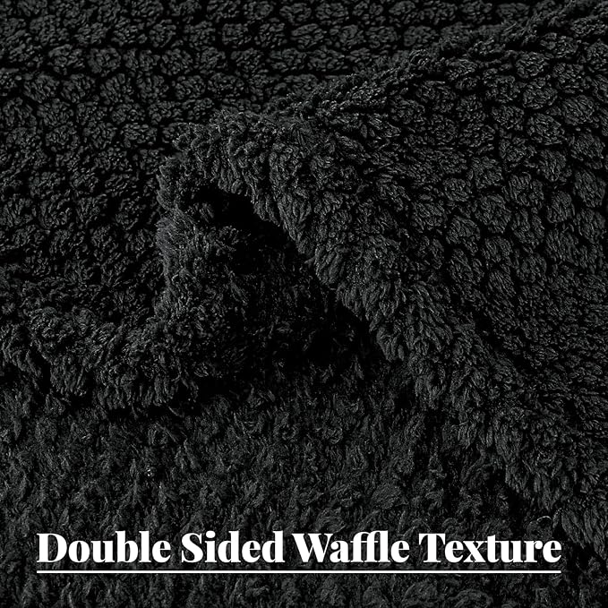 Whale Flotilla Extra Large Fuzzy Fleece Throw Blanket - Image 3