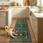 Yamaziot Washable Runner Rug 2x8 – Boho Non Slip Floral Hallway Runner Rug - Image 8