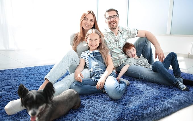 LOCHAS Ultra Soft Indoor Modern Area Rugs Fluffy Living Room Carpets - Image 6