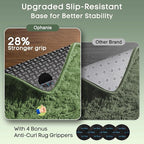 Ophanie Gray Green Grass Area Rugs - Image 4