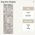 Runner Rug 2x6 Washable Non-Slip Kitchen Runner Rugs - Image 5