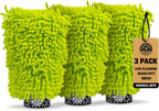 Chemical Guys, Chenille Microfiber Wash Mitt for Cars, Scratch-Free, 2 Pack