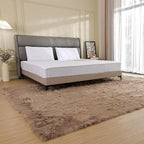 ORINOVA Beige Area Rugs for Living Room Bedroom Nursery 9X12 Washable Faux - Image 2