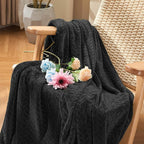 inhand Black Soft Throw Blanket - Image 2