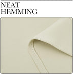 NICETOWN Beige Room Darkening Curtains 86" Long - Image 8