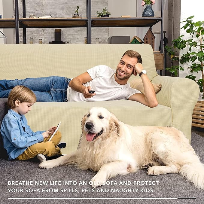 ZNSAYOTX Super Stretch Couch Cover Universal Sofa Covers - Image 8