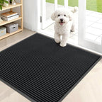 OLANLY Front Door Mat Indoor Outdoor Entrance, Waterproof Heavy Duty Doormat by OLANLY